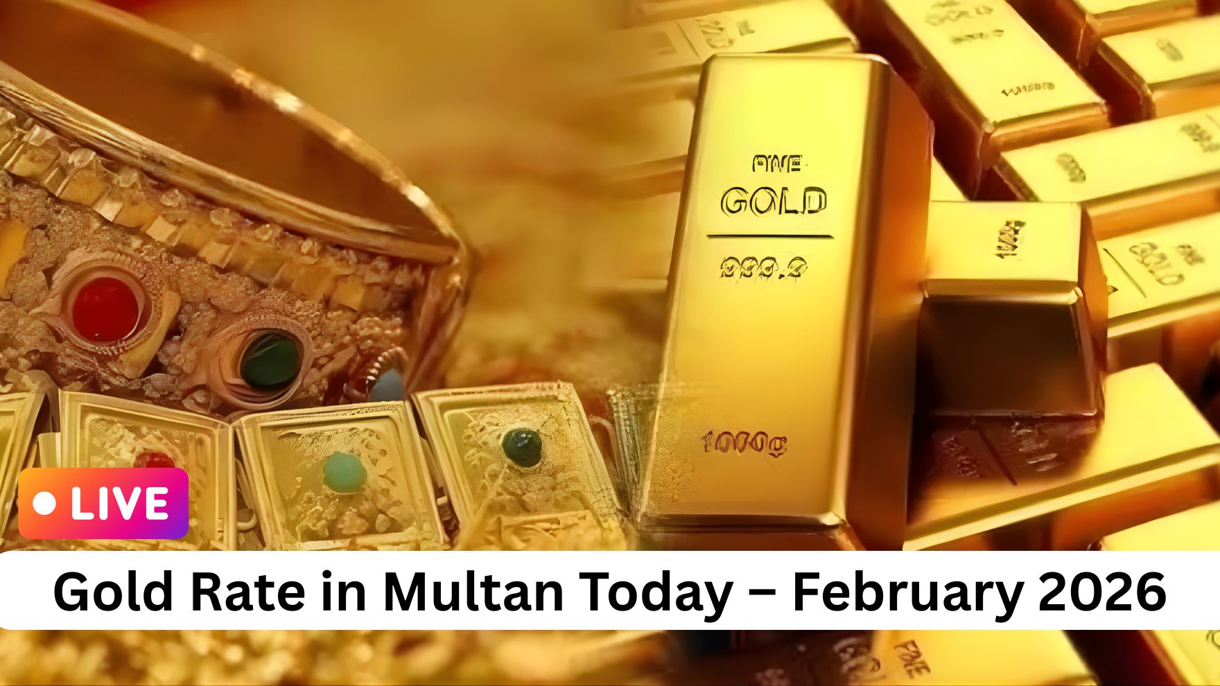 Gold Rate in Multan Today