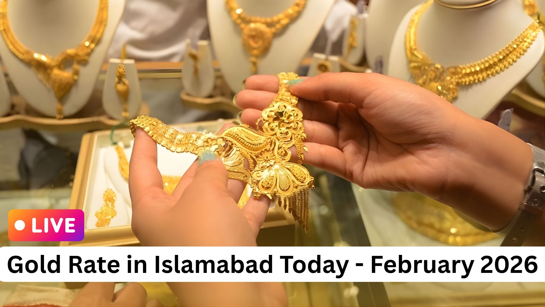 Gold Rate in Islamabad Today - February 2026